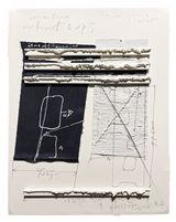 Like-150mm by J Young contemporary artwork mixed media works on paper