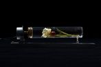 revolution gravity artificial flower glass ball by Yukio Fujimoto contemporary artwork Sculpture