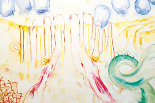 Contemporary art exhibition Jutta Koether Songs of New York at Galerie Buchholz New York United States