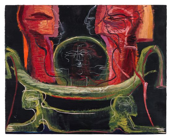 Untitled by Tincuta Marin contemporary artwork Painting