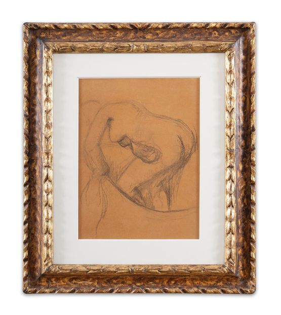 Femme au tub by Edgar Degas contemporary artwork Works on Paper