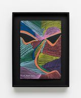 Untitled by Jaider Esbell contemporary artwork drawing painting works on paper