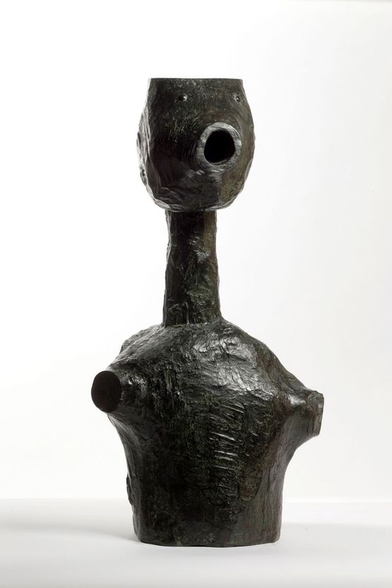 Cry by Wang Keping contemporary artwork Sculpture