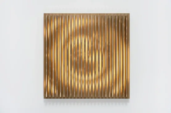 Golden Game Medium 5 by Leo Villareal contemporary artwork Sculpture