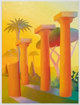 Paesaggio con Colonne by Salvo contemporary artwork painting