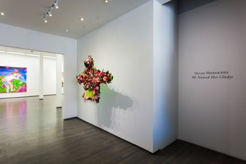 Contemporary art exhibition Devan Shimoyama We Named Her Gladys at Kavi Gupta Washington Blvd Chicago United States
