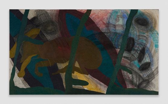 mum howls stillness even in a rampaging wind by Kaveri Raina contemporary artwork Painting