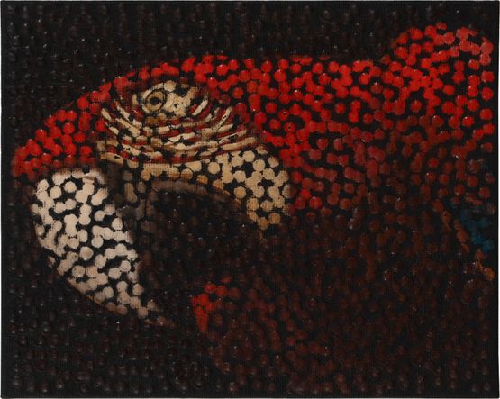 Untitled PDWNCN by Daniel Boyd contemporary artwork Painting