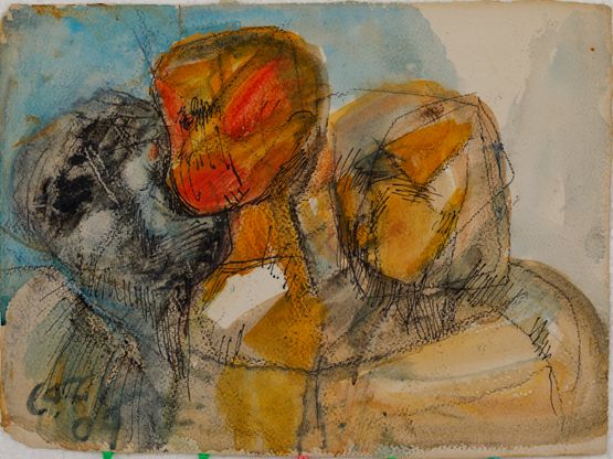 Untitled by Reba Hore contemporary artwork Painting