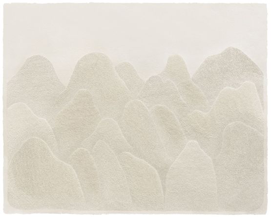 160050 Pinpricks by Fu Xiaotong contemporary artwork Works on Paper