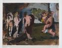Judgment of Paris after Rubens by Janice Nowinski contemporary artwork Painting