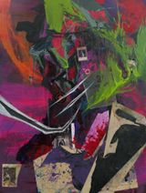 FOLK DEVILS by Ian Tee contemporary artwork painting works on paper