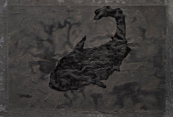 Hundred Layers of Ink For Bada 14 by Yang Jiechang contemporary artwork Painting