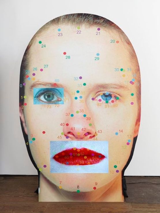 IDE... by Tony Oursler contemporary artwork Mixed Media