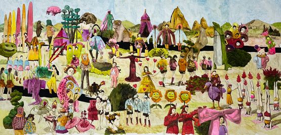 THE GREAT CHAPBOOK 3 by Noh Sangho contemporary artwork Painting
