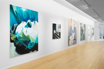 Contemporary art exhibition Clare Woods Password Revolt at Simon Lee Gallery New York United States