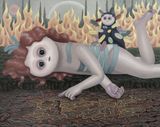 Into Your World by Diren Lee contemporary artwork painting