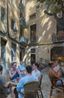 Via Augusta Girona by Aldo Balding contemporary artwork Painting