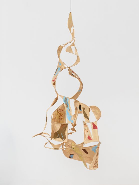 Paper Babel by Mariana Castillo Deball contemporary artwork Sculpture
