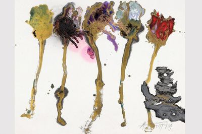 Wei Ligangs Calligraphic Abstraction
