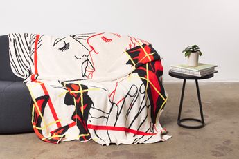 Contemporary art exhibition Group Exhibition Limited Edition Artist Textiles in Support of Witkoppen Health and Welfare Clinic at Goodman Gallery Johannesburg South Africa