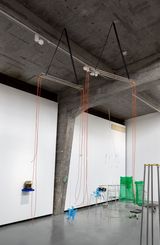 p. The Swing and the Shoulder Pole by Tant Yunshu Zhong contemporary artwork sculpture