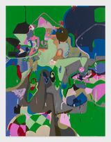 Frogs 5 by Michael Williams contemporary artwork painting