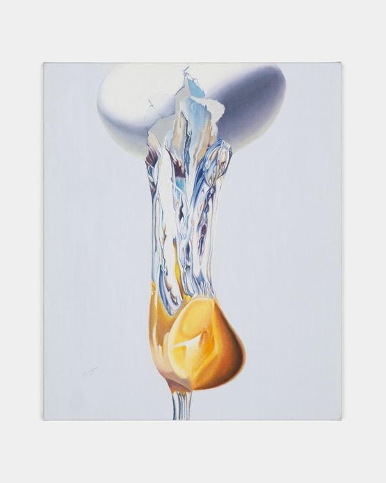 Raw Egg J by Kaoru Ueda contemporary artwork Painting