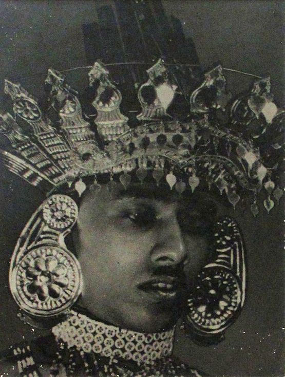 Portrait of Kandyan dancer by Lionel Wendt contemporary artwork Photography
