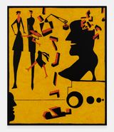 Self Portrait Circa 1974 by Derek Boshier contemporary artwork painting