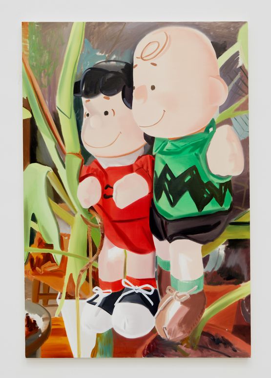 Lovers by Ulala Imai contemporary artwork Painting