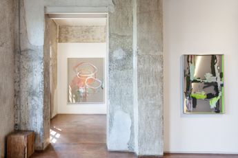 Contemporary art exhibition Michael Muller Thinking Hand at Jhaveri Contemporary Mumbai India