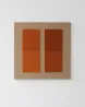 November Colour Chart No.1  Terracotta Sanguine by Lucinda Burgess contemporary artwork Mixed Media