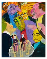 Asher by Archie Rand contemporary artwork painting