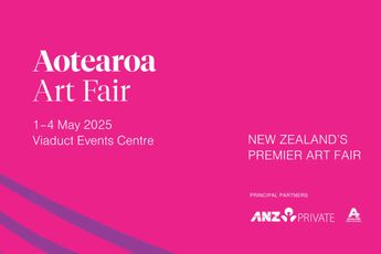 Contemporary art exhibition Aotearoa Art Fair 2025 at Starkwhite Auckland New Zealand