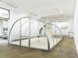 Quonset Tent by Oscar Tuazon contemporary artwork painting sculpture