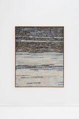 Blau de mar by Maria Yelletisch contemporary artwork painting