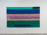 Large Stripe by Don Driver contemporary artwork textile