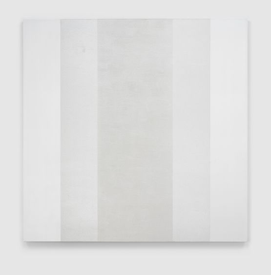 Untitled White Inner Band by Mary Corse contemporary artwork Mixed Media