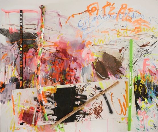 Smiling Service by Yang Shu contemporary artwork Mixed Media