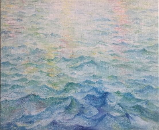 BO - 5 by Meng Huang contemporary artwork Painting