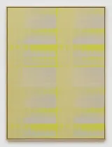Negative Entropy Seishoji Priest Prayer Drumming Pale Yellow Quad by Mika Tajima contemporary artwork sculpture textile