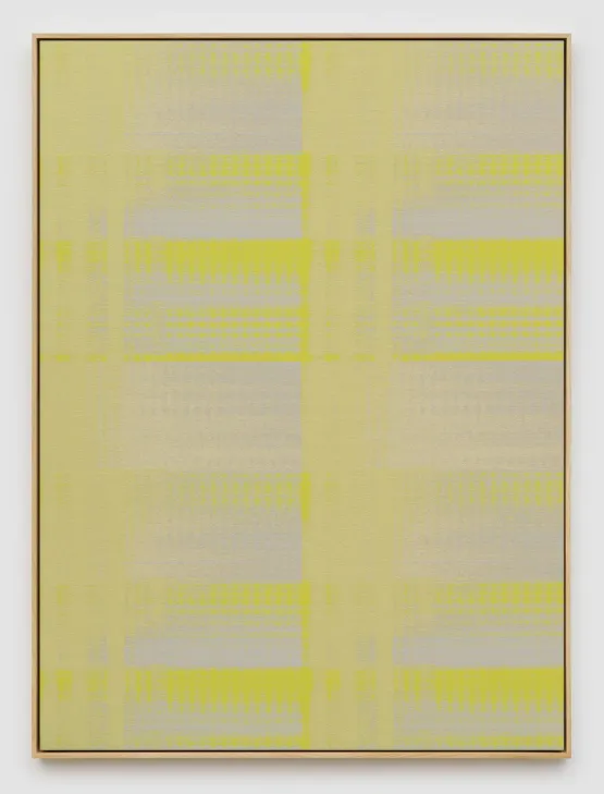 Negative Entropy Seishoji Priest Prayer Drumming Pale Yellow Quad by Mika Tajima contemporary artwork Sculpture