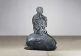 Green Hermit by Jaume Plensa contemporary artwork sculpture