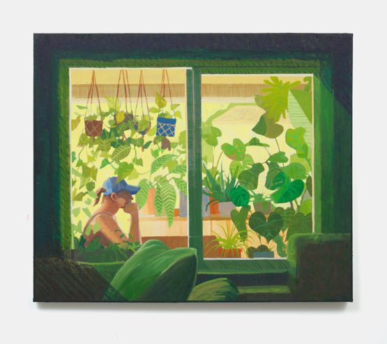 Morning on the Porch by Nicholas Bono Kennedy contemporary artwork Painting