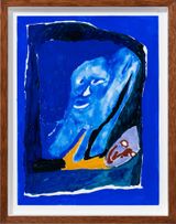 enter to exit twice by Tom Polo contemporary artwork painting works on paper