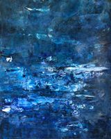 Skywater by Suzann Victor contemporary artwork painting works on paper