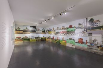 Contemporary art exhibition Li Qing Lighthouse and Cradle at Beijing 1st  2nd Gallery Space