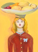 Lemon by Sachiko Kamiki contemporary artwork painting