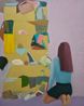 The One Who Sorts Out The Past by Meng Yangyang contemporary artwork Painting